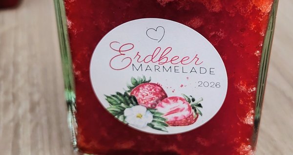 Erdbeermarmelade